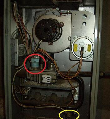 furnace motor and hot surface ignitor